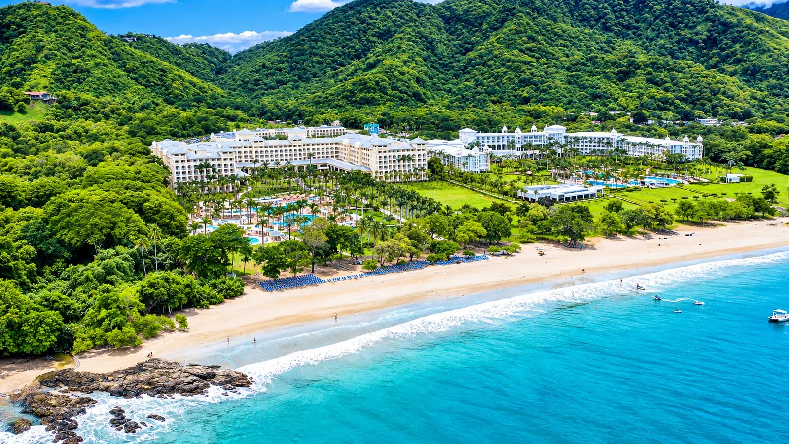 Playa Matapalo beach in front of the Riu resorts, Guanacaste, Costa Rica