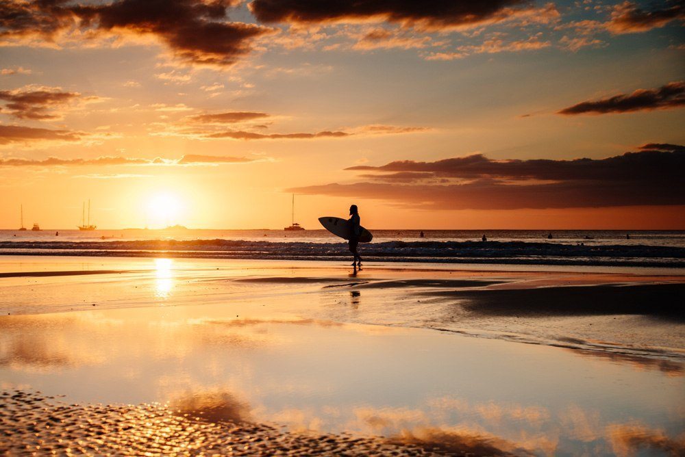 Playa Tamarindo sunset