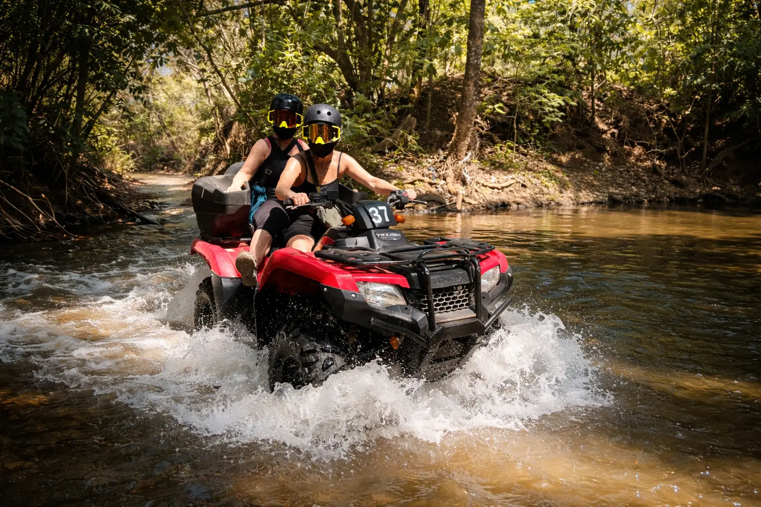 ATV tour in Costa Rica jungle